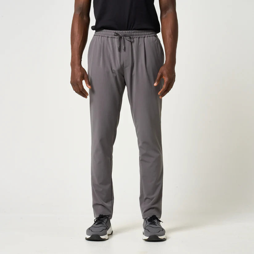 Loiano Slim Fit Tech Pants - Grey